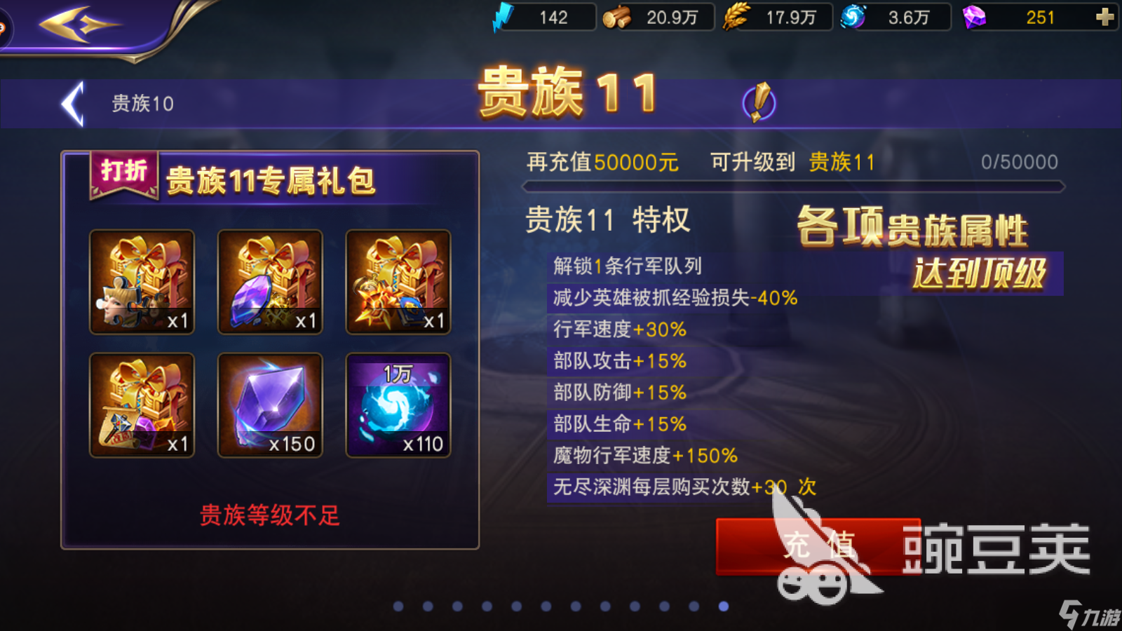 破晓奇兵怎么升贵族？充钱就完事了！