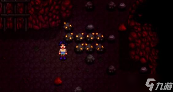 《星露谷物语》黄金矿石挖掘位置