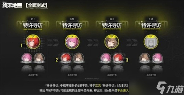 明日方舟终末地卡池抽取规则介绍