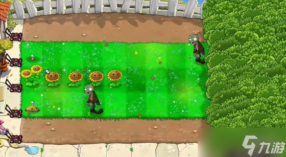 《植物大战僵尸重植版》无草皮之地打法思路