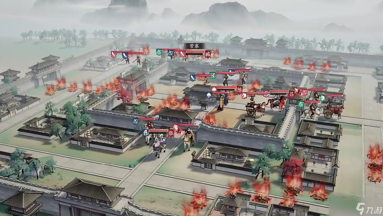 三国望神州四面围城过关攻略