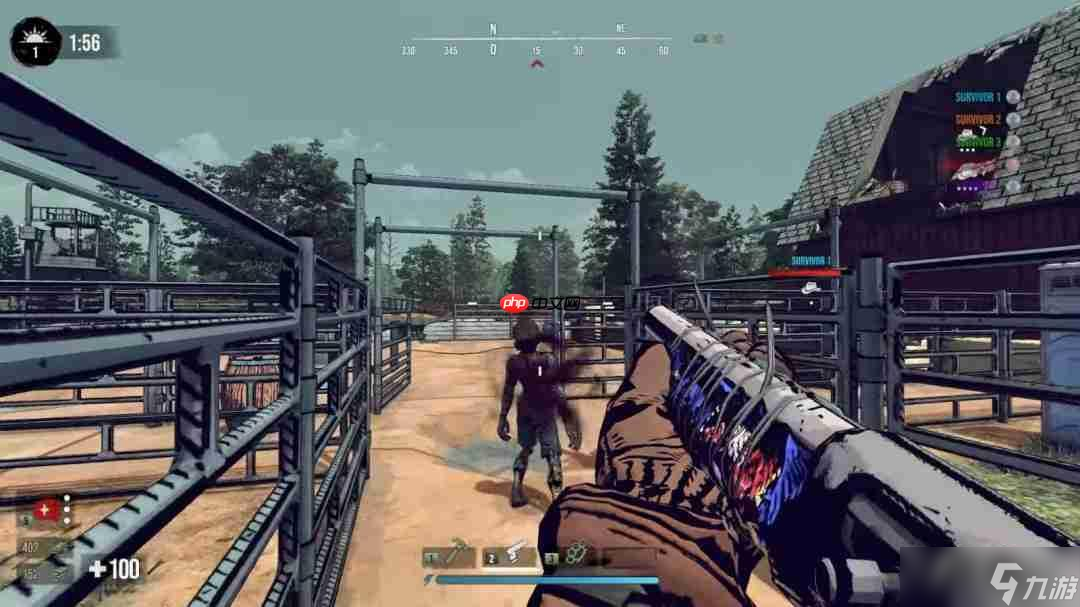 《七日杀》4V1对战版《七日血月》抢先体验 合作对抗尸王