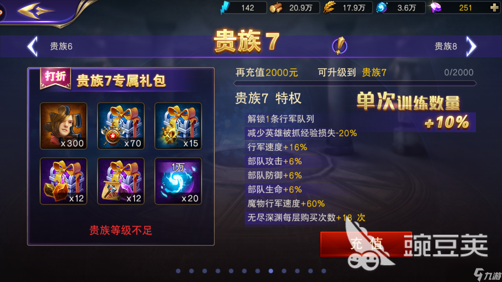 破晓奇兵怎么升贵族？充钱就完事了！