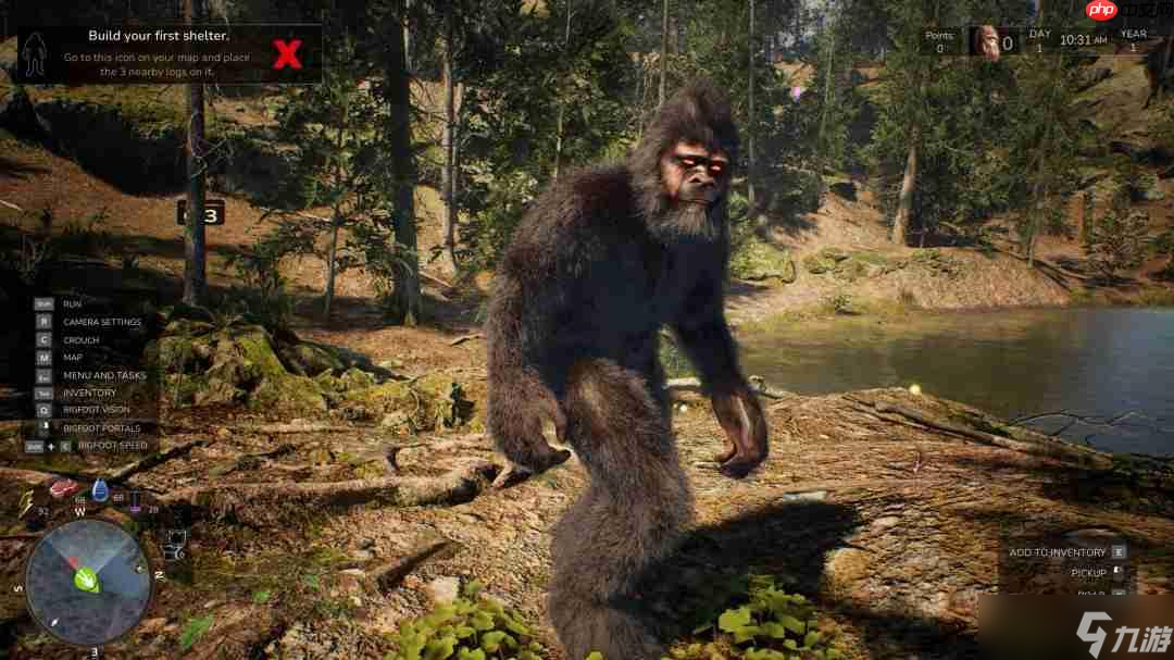 大脚怪模拟游戏《Bigfoot Life》现已登陆Steam