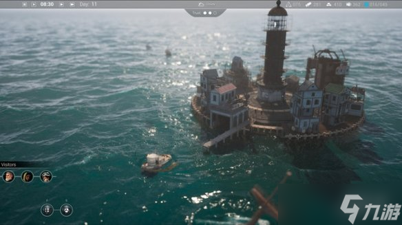 无尽海洋中求生!生存建造模拟《Drownlight 深海求生》