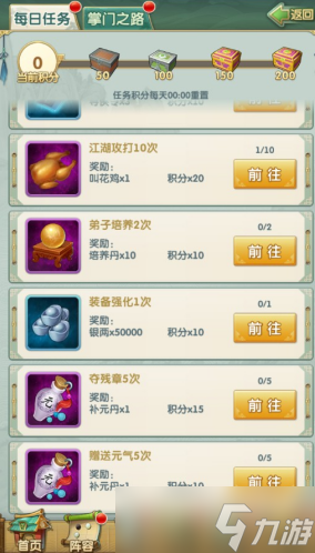 大掌门2体力用来干什么