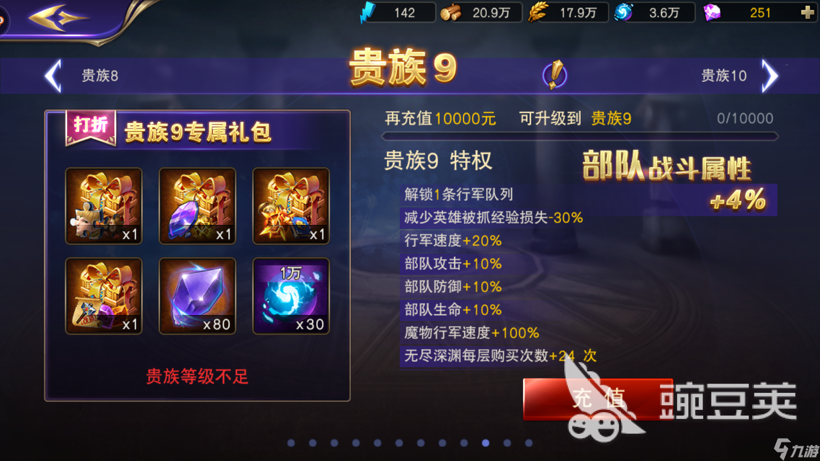 破晓奇兵怎么升贵族？充钱就完事了！