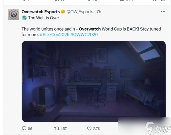 《守望先鋒》十周年 守望先鋒世界杯將在明年回歸 