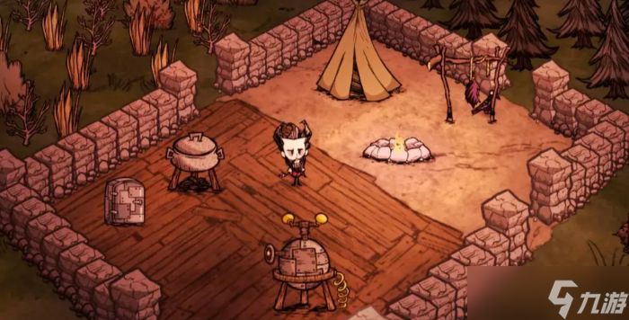 饥荒单机在哪里建家好