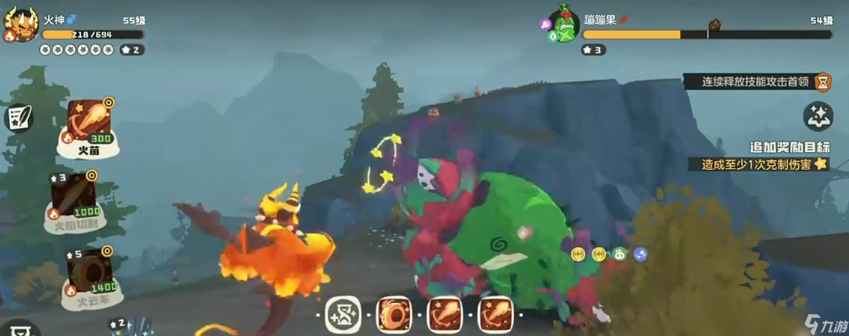 洛克王国世界蹦蹦果打法攻略