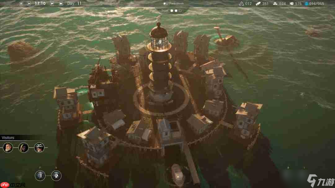 未来水世界!城市经营模拟新作《沉没之光》公布