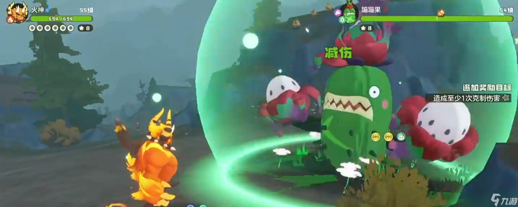 洛克王国世界蹦蹦果打法攻略