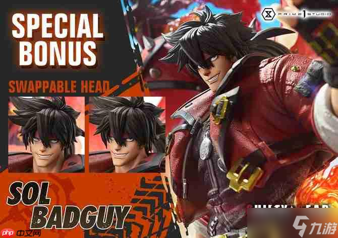 《罪恶装备 -奋战-》男主角索尔高端雕像公布 酷炫极致