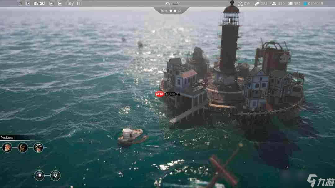 未来水世界!城市经营模拟新作《沉没之光》公布