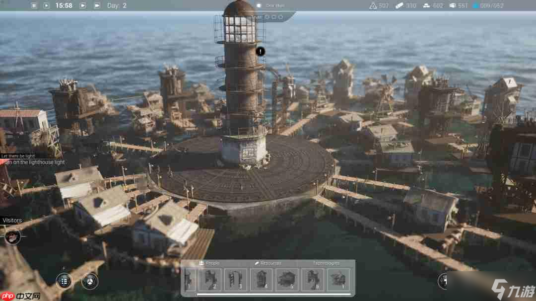 未来水世界!城市经营模拟新作《沉没之光》公布