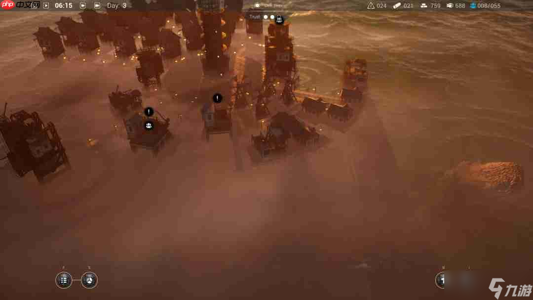 未来水世界!城市经营模拟新作《沉没之光》公布