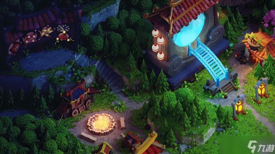 部落冲突全景动态场景如何设置？