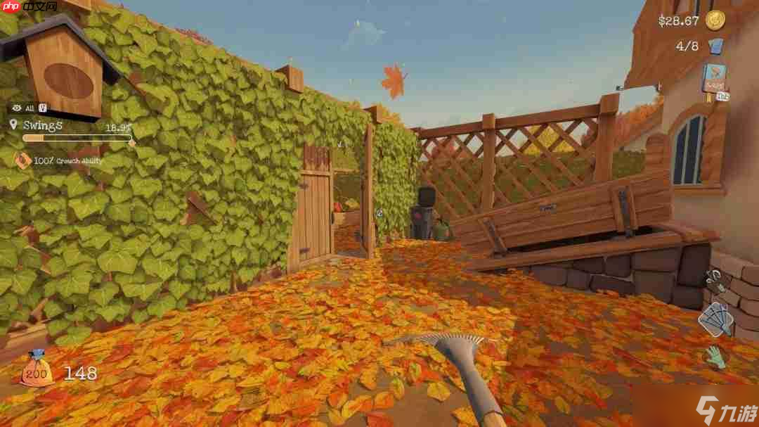 清理落叶！解压游戏《Leaf it Alone》Steam特别好评