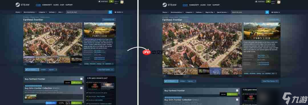 Steam刚刚推出更宽的商店页面 外加一些视觉效果更新