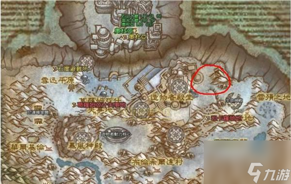 洋际酒店在魔兽世界的具体位置是哪里?