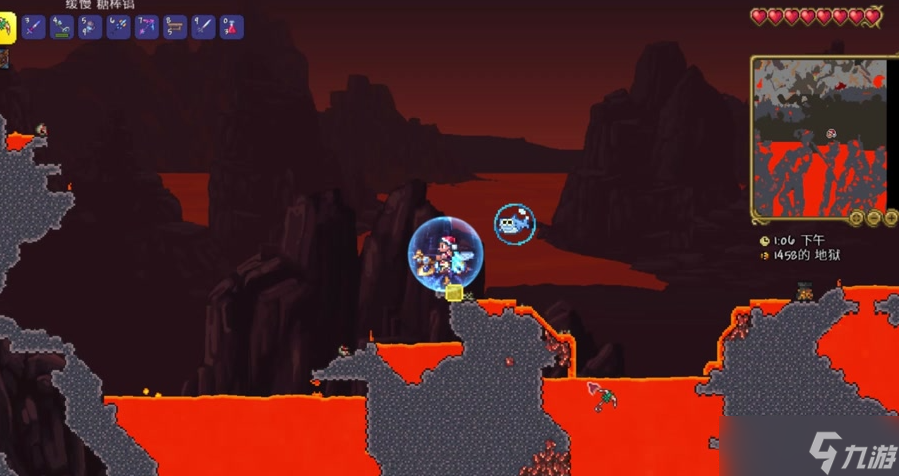 泰拉瑞亚地狱宝箱怎么开