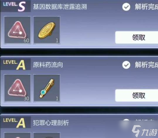 未定事件簿信心值