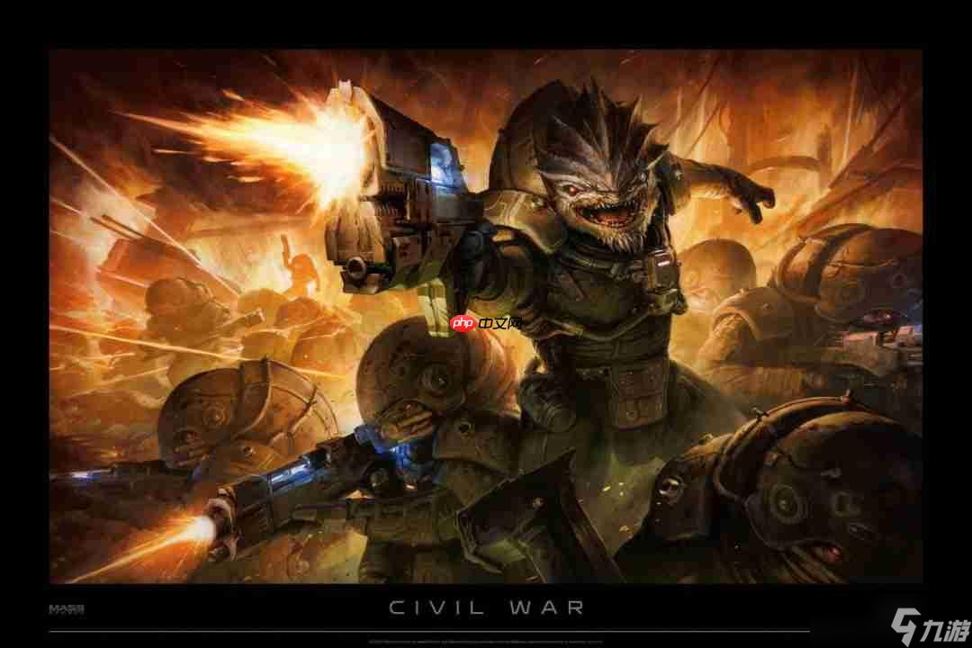 下一部《质量效应》新概念原画 将有克洛根人内战