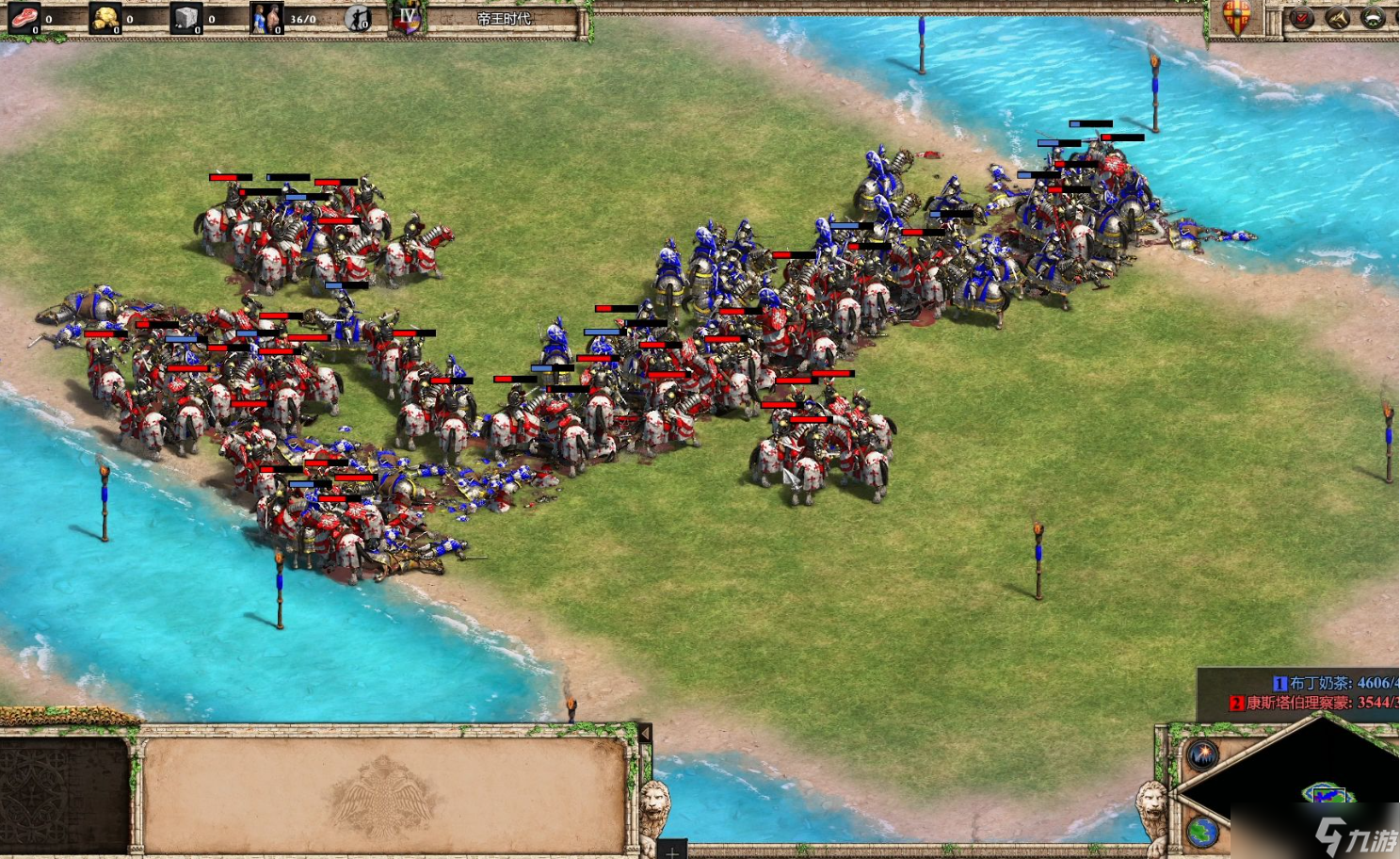 帝国时代2最强后期阵容怎么搭