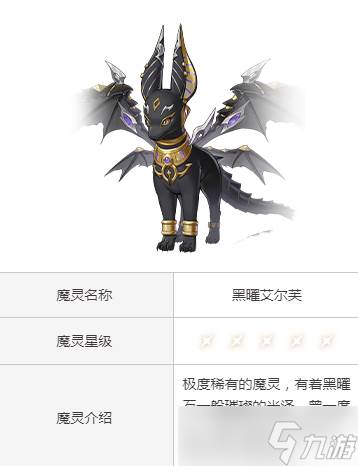 《二重螺旋》黑曜艾尔芙魔灵