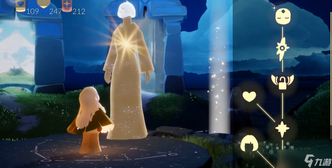 光遇矮人面具怎么遁地