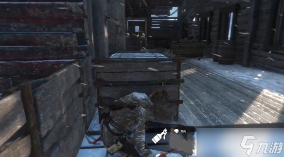 《古墓丽影崛起》切换燃烧瓶方法