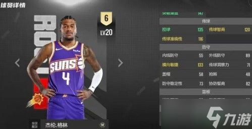 美职篮全明星杰伦格林角色强度介绍