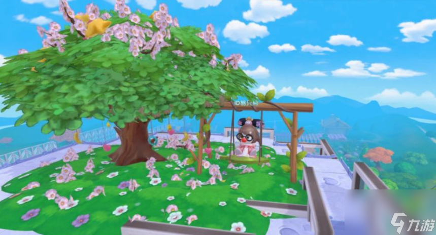 摩尔庄园怎么修空中花园