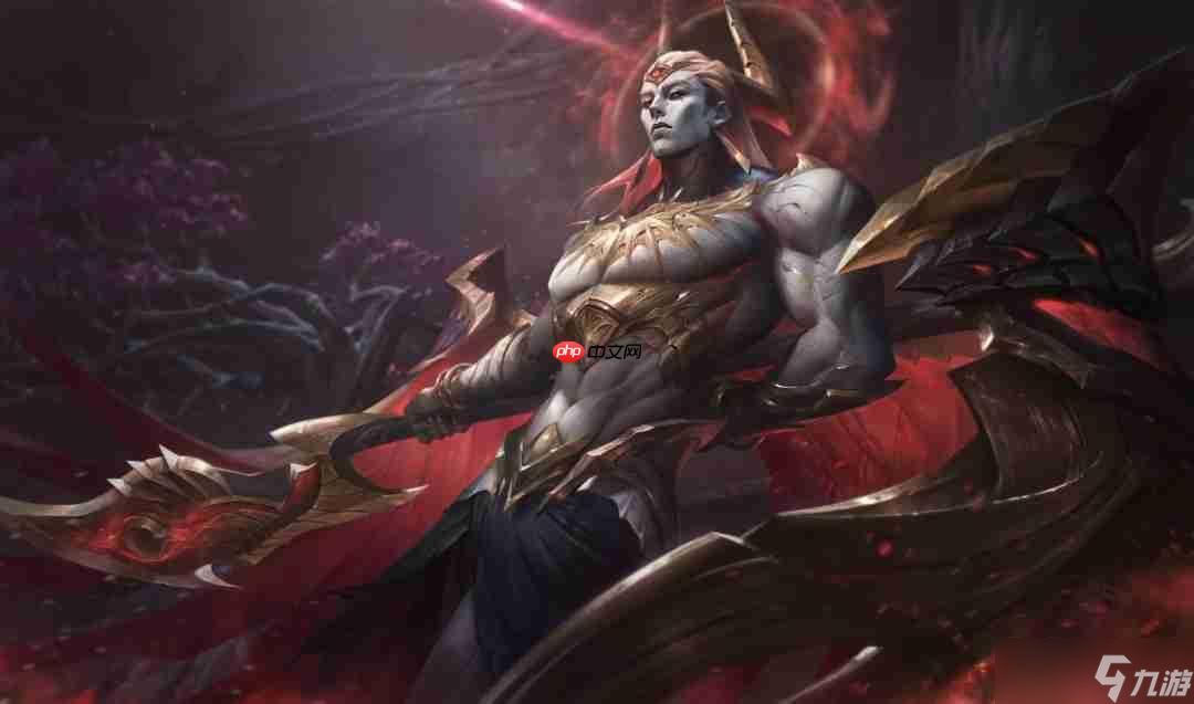 暗裔赵信  《英雄联盟》新英雄不落魔锋 亚恒预览