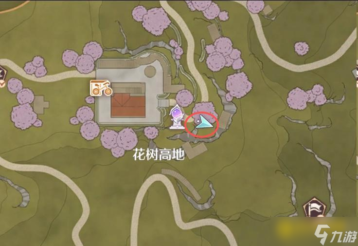 《无限暖暖》花树高地纪念之章在哪里-敲下纪念之章花树高地位置图解