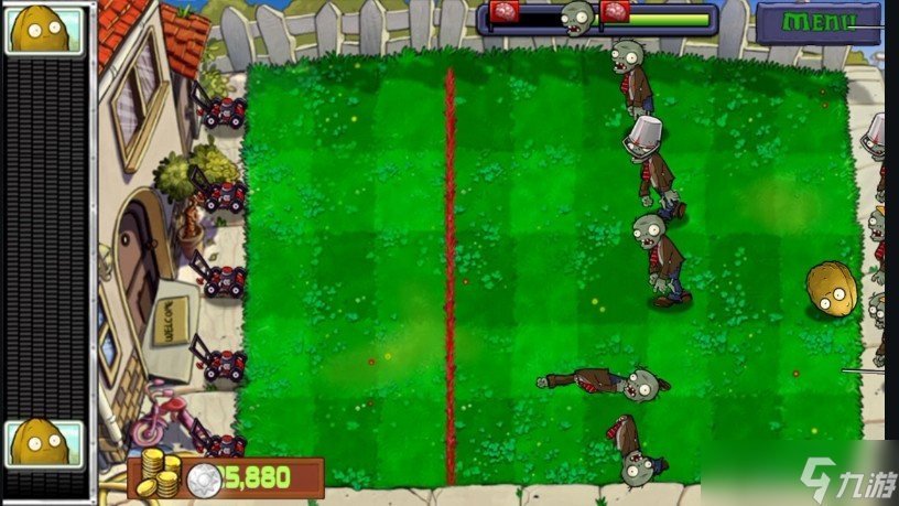 植物大战僵尸坚果保龄球怎么过