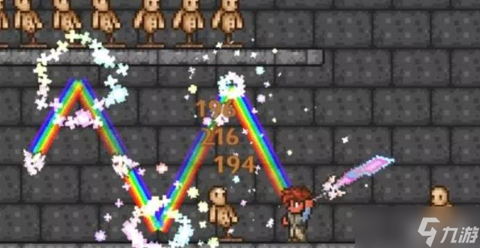 泰拉瑞亚彩虹猫之刃玩法