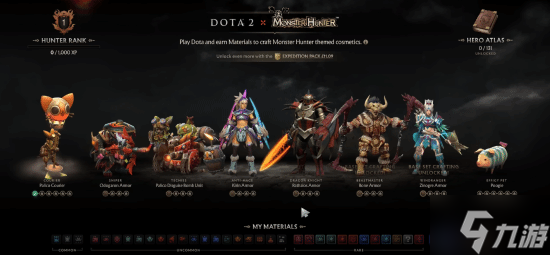 最意想不到的联动！《Dota2》宣布联动《怪物猎人》
