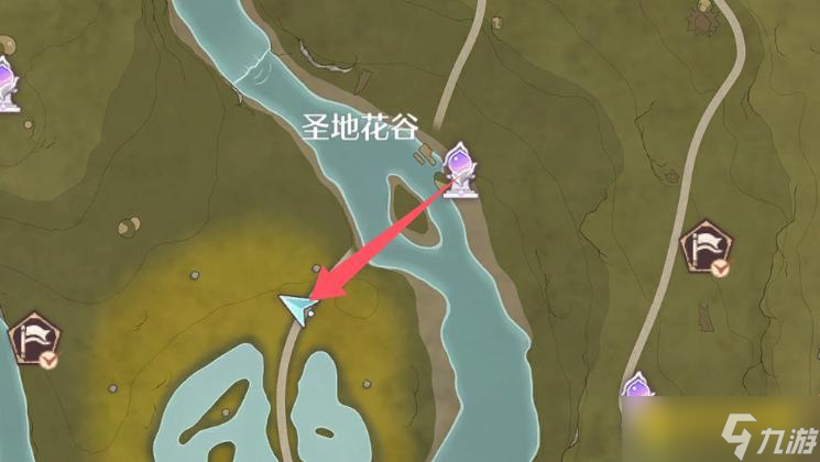 《无限暖暖》圣地花谷纪念之章在哪里-敲下纪念之章圣地花谷位置图解