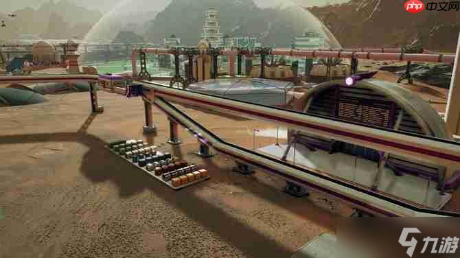 《火星求生:重制版》多平台发售 好评科幻城市建设