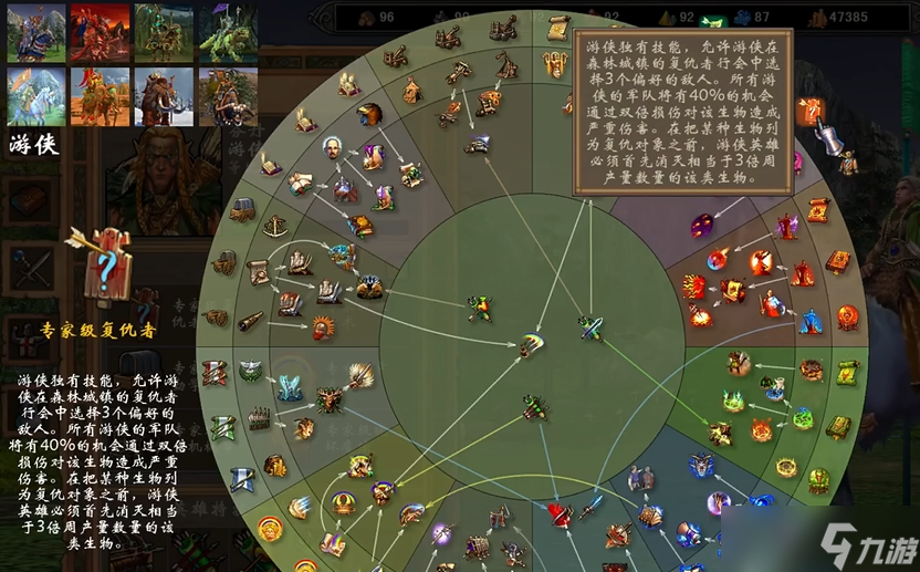 英雄无敌5森林英雄怎么加点