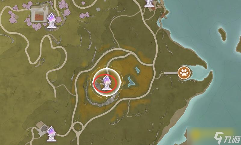 《无限暖暖》天鹅羽亭纪念之章在哪里-敲下纪念之章天鹅羽亭位置图解