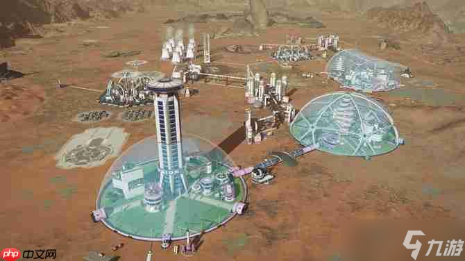 《火星求生:重制版》多平台发售 好评科幻城市建设