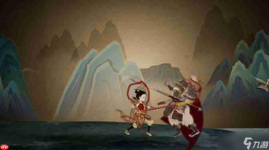 皮影画风大赞  国产横板动作游戏《皮影戏 哪吒后传》发布demo宣传片截图