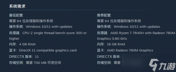 《东方异遇证~What the Bullet Hell!》配置要求介绍