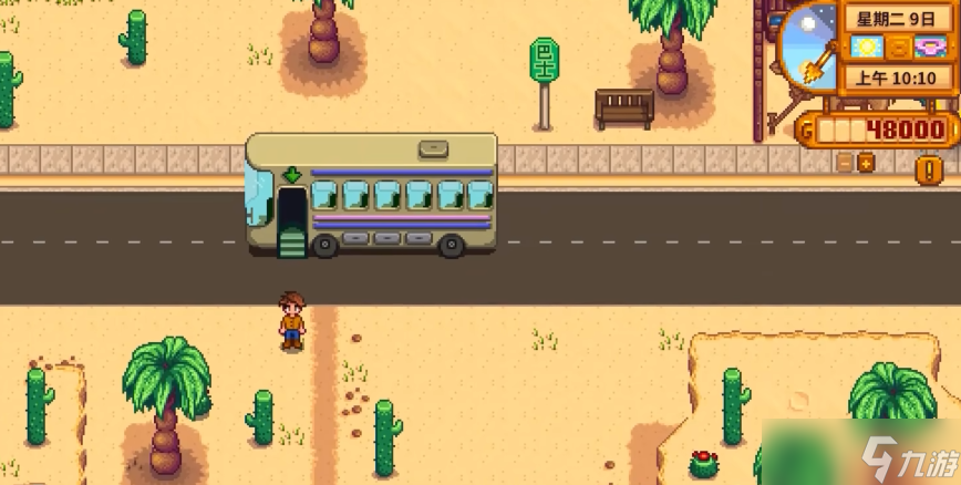 星露谷物语巴士怎么上车