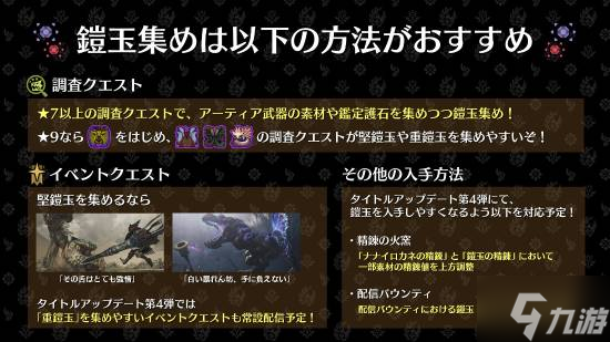 《怪物猎人荒野》第四弹大更新介绍:武器防具强化 巨戟龙登场