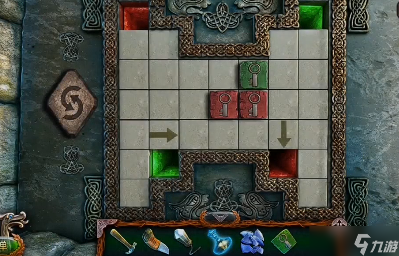 密室逃脱18钥匙块在哪里