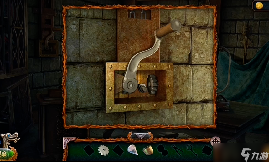 密室逃脱18圆形把手按在哪里