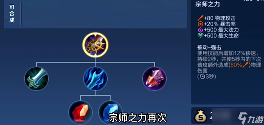 王者荣耀天穹凯怎么出装